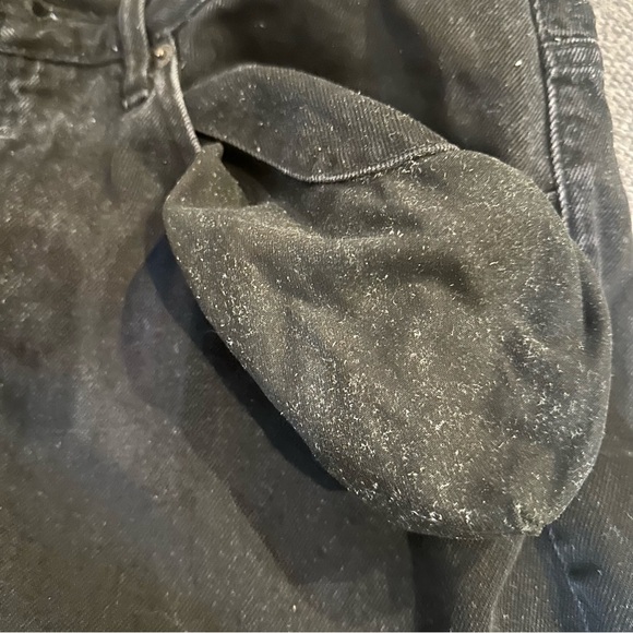 SUPREME Shorts Men 32 Denim Jeans Jorts Logo Streetwear Black - Picture 12 of 12